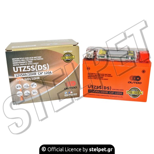 Μπαταρία 4Ah Gel Outdo YTZ5S (DS)
